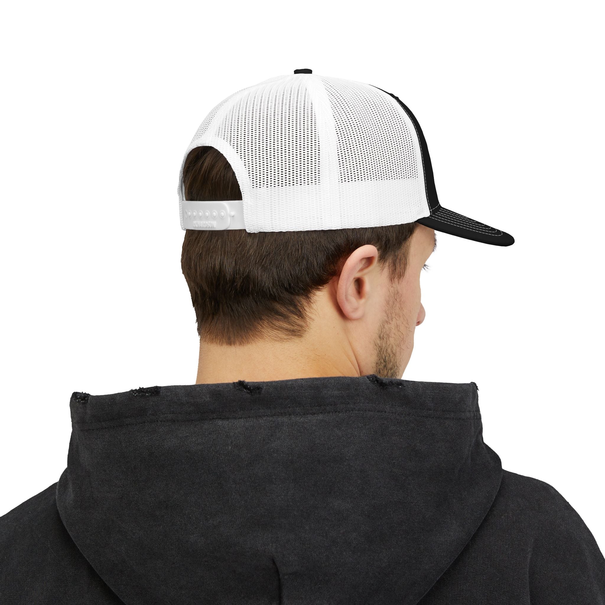 High Vibe Handmade Logo Snapback Trucker Cap — Embroidered