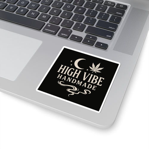 High Vibe Handmade Sticker- Kiss Cut