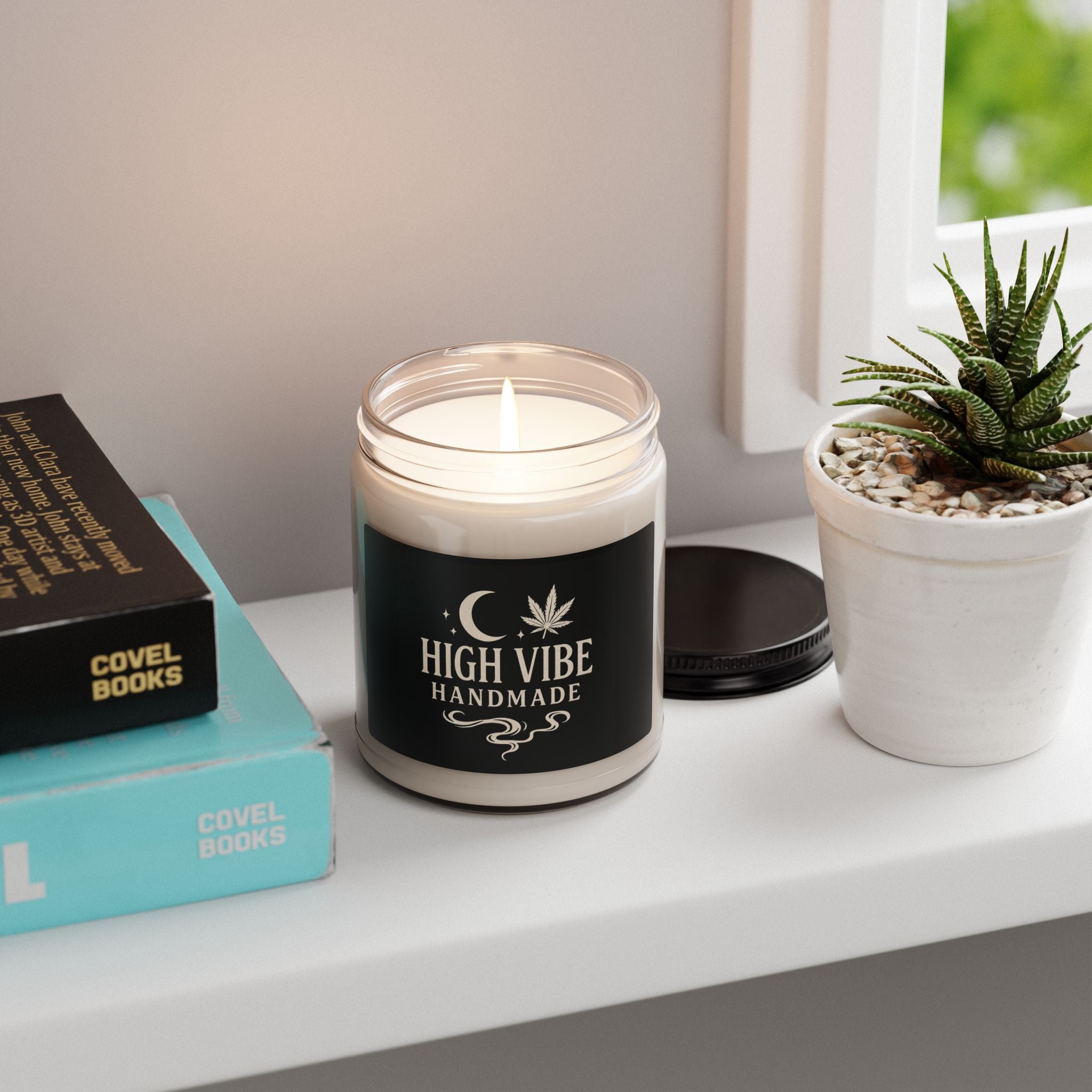 High Vibe Handmade Soy Candle — 9oz